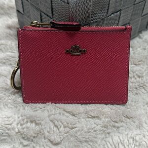 Coach Mini Skinny Id Case Watermelon